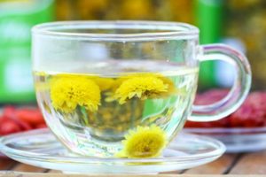 Công thức giảm cân với trà hoa cúc